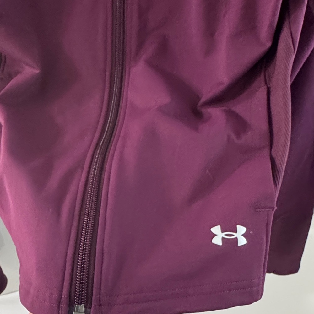 Under Armour Women's Deep Purple Utility Jacket - Picture 6 of 8